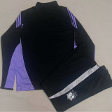 2025/26 Colo-Colo Black Purple Sweater Tracksuit