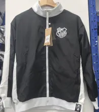 2025 Santos Black Retro Style Windbreaker