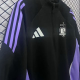 2025/26 Colo-Colo Black Purple Sweater Tracksuit
