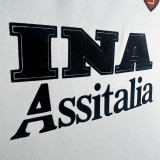 1998/99 Roma Away White Retro Soccer Jersey
