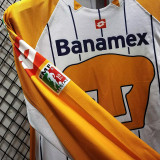 2004 Pumas UNAM Home Retro Long Sleeve Fans Soccer Jersey