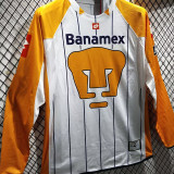 2004 Pumas UNAM Home Retro Long Sleeve Fans Soccer Jersey
