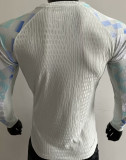2025/26 In Milan Away White Player Version Long Sleeve Soccer Jersey