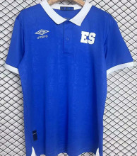 2025/26 EL Salvador Home Blue Fans Soccer Jersey 萨尔瓦多