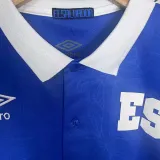 2025/26 EL Salvador Home Blue Fans Soccer Jersey 萨尔瓦多