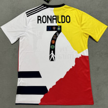 RONALDO #7 Club Combine Version Fans Soccer Jersey 黑色领