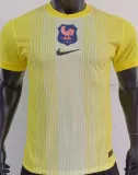 2025 France Yellow GK Player Version Soccer Jersey
