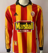 1999/2000 Galatasaray Home Retro Long Sleeve Soccer Jersey