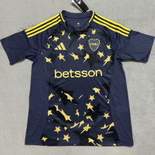 2025 Boca Third Black Fans Soccer Jersey