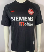2004/05 Olympiacos Away Blalck Retro Soccer Jersey 奥林匹亚科斯