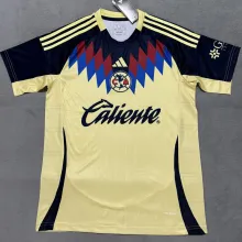 2025/26 Club America Home Yellow Fans Soccer Jersey