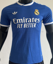 2025/26 RM Third Blue Player Version Soccer Jersey