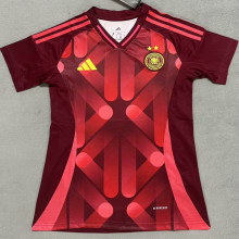 2025/26 Germany Away Red Women Soccer Jersey 女 (2 Star 两星）