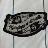 2009/2010 Marseille Home White Retro Soccer Jersey