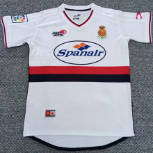 2001/2002 Mallorca Away White Retro Fans Soccer Jersey