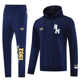 2025/26 RM Sapphire Blue Hoody Zipper Jacket Windbreaker