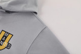 2025/26 M Utd Grey Hoody Zipper Jacket