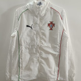 2025/26 Portugal White Windbreaker