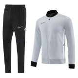 2025/26 Nk~ Grey Jacket Tracksuit