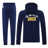 2025/26 RM Sapphire Blue Hoody Zipper Jacket