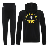 2025/26 JUV Black Hoody Zipper Jacket
