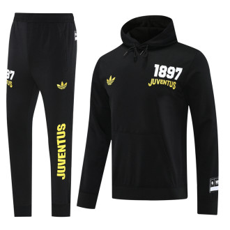 2025/26 JUV Black Hoody Zipper Jacket Windbreaker