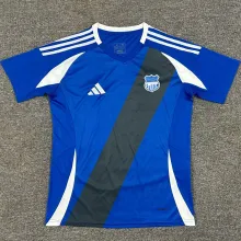 2025/26 Emelec Home Blue Fans Soccer Jersey 埃梅莱克