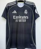 2025/26 RM 1:1 Quality Away Black Fans Soccer Jersey