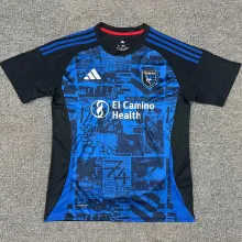 2025/26 SJ Earthquakes Fans Soccer Jersey 圣何塞地震