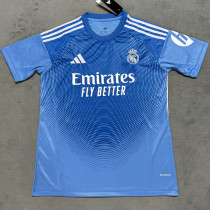 2025/26 RM Blue Goalkeeper Fans Soccer Jersey