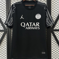 2024/25 PSG 4Th Black Fans Soccer Jersey