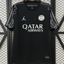 2024/25 PSG 4Th Black Fans Soccer Jersey