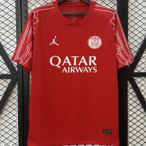 2024/25 PSG 4Th Red Fans Soccer Jersey