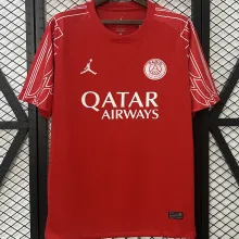 2024/25 PSG 4Th Red Fans Soccer Jersey