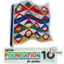 2025 UNL + UEFA FOUNDATION 10 YEARS PATCH 欧国联章 + 10周年公平条  (You can buy it alone OR tell us which jersey to print it on. )