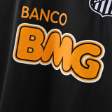 2012/13 Santos Black Retro Soccer Jersey
