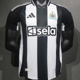 WINNERS #25 Newcastle Home Player Version Jersey 2024/25（SAM FENDER People Watching有号下广告）球员版 ★★