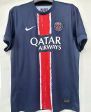登貝萊 #10 O.DEMBÉLÉ PSG 1:1 Quality Home Fans Soccer Jersey 2024/25 ★★