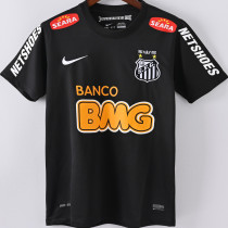 2012/13 Santos Black Retro Soccer Jersey