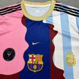 MESSI #10 Combine Version Fans Soccer Jersey