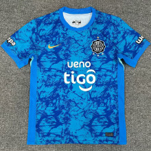 2025/26 Club Olimpia Third Blue Fans Soccer Jersey