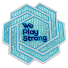 We Play Strong  UEFA Women's Euro PATCH 2025 欧洲杯女足章 (You can buy it alone OR tell us which jersey to print it on. )