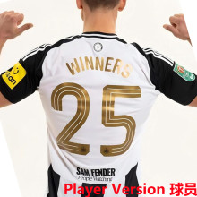 WINNERS #25 Newcastle Home Player Version Jersey 2024/25（SAM FENDER People Watching有号下广告）球员版 ★★