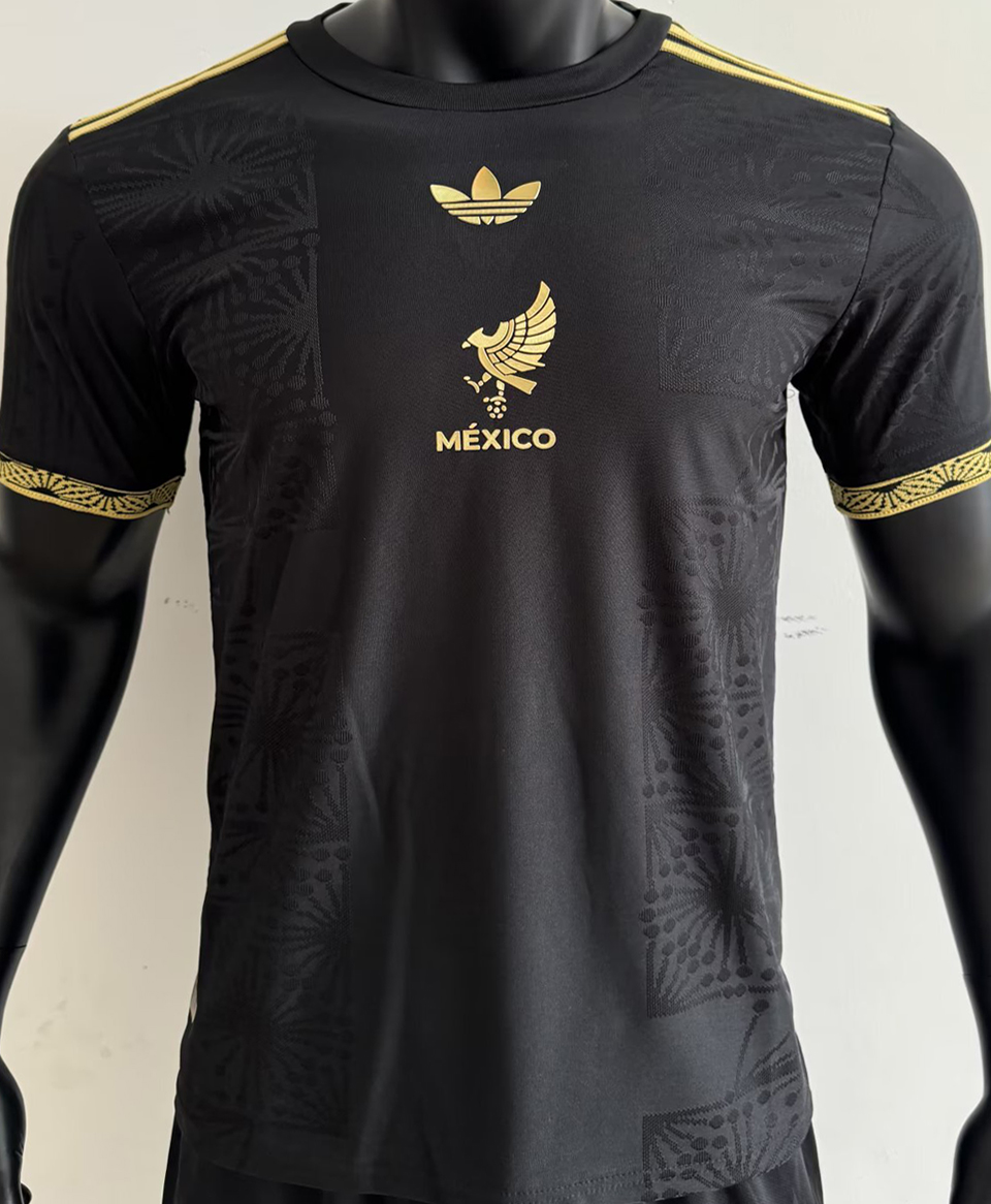 2025 Mexico Black Special Edition México De Oro Player Version Soccer