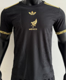 2025 Mexico Black Special Edition México de Oro Player Version Soccer Jersey