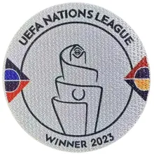 UNL WINNER 2023   欧国联冠军章  板牙用 (You can buy it Or tell me to print it on the Jersey )