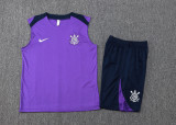 2025/26 Corinthians Purple Vest Training Jersey(A Set)