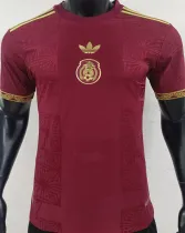2025 Mexico Red Special Edition Player Version Soccer Jersey 胸前国微