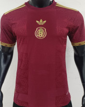 2025 Mexico Red Special Edition Player Version Soccer Jersey 胸前国微