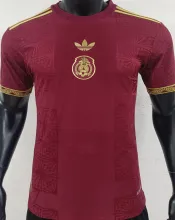 2025 Mexico Red Special Edition Player Version Soccer Jersey 胸前国微